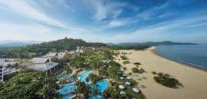 Shangri-La Rasa Ria - Aerial View